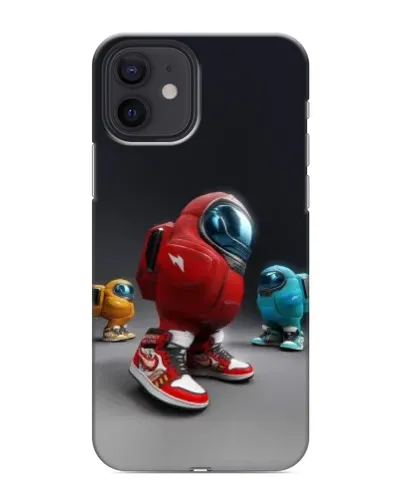 Чохол для iPhone 12 mini з картинкою «Among Us — 3D стиль»