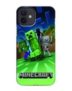 Чехол для iPhone 12 mini с картинкой «Команда героев игры»