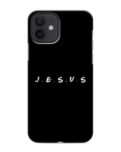 Чохол для iPhone 12 mini з картинкою «Крапки віри J.E.S.U.S.»