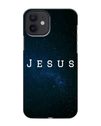 Чохол для iPhone 12 mini з картинкою «Зоряне небо Jesus»