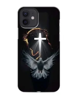 Чохол для iPhone 12 mini з картинкою «Голуб та Світло»