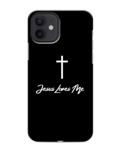 Чохол для iPhone 12 mini з картинкою «Ісус любить тебе»