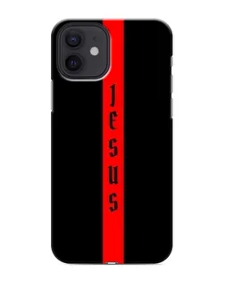 Чохол для iPhone 12 mini з картинкою «Червона лінія віри»