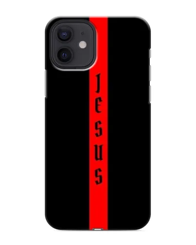 Чохол для iPhone 12 mini з картинкою «Червона лінія віри»