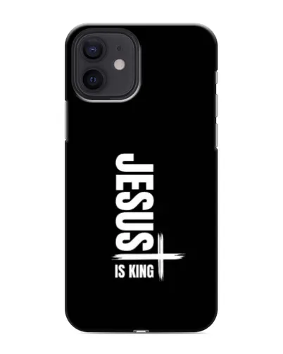 Чохол для iPhone 12 mini з картинкою «Вертикаль віри Jesus»