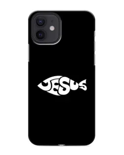 Чехол для iPhone 12 mini с картинкой «Рыба Jesus»