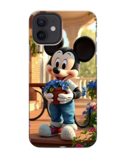 Чохол для iPhone 12 mini з картинкою «Міккі садівник» Чохол для iPhone 12 mini з картинкою «Міккі садівник»