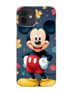 Чохол для iPhone 12 mini з картинкою «Осінній Mickey Mouse»