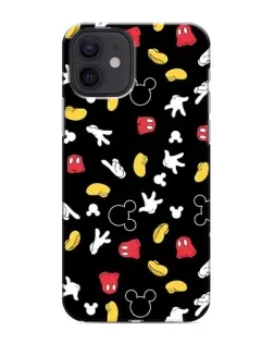 Чохол для iPhone 12 mini з картинкою «Графічний принт лапок»