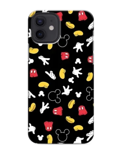 Чохол для iPhone 12 mini з картинкою «Графічний принт лапок» Чохол для iPhone 12 mini з картинкою «Графічний принт лапок»