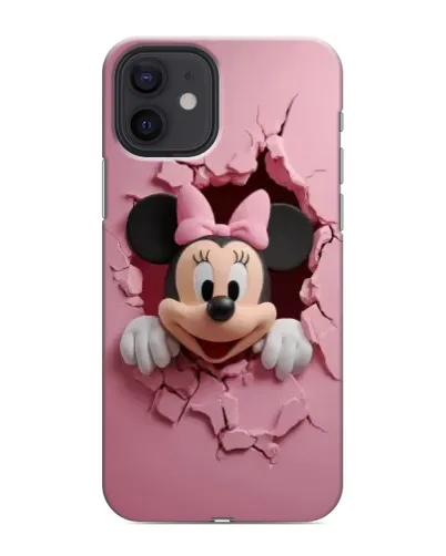 Чохол для iPhone 12 mini з картинкою «Мінні крізь стіну» Чохол для iPhone 12 mini з картинкою «Мінні крізь стіну»