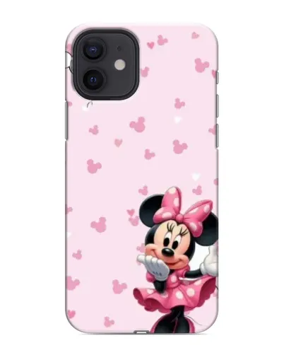 Чохол для iPhone 12 mini з картинкою «Мінні Маус та сердечка» Чохол для iPhone 12 mini з картинкою «Мінні Маус та сердечка»
