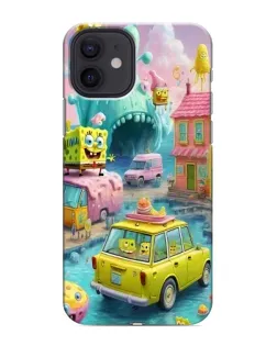 Чохол для iPhone 12 mini з картинкою «Монстр-трак пригоди»