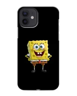 Чохол для iPhone 12 mini з картинкою «Класичний Губка Боб»
