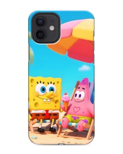Чохол для iPhone 12 mini з картинкою «Відпочинок на пляжі»