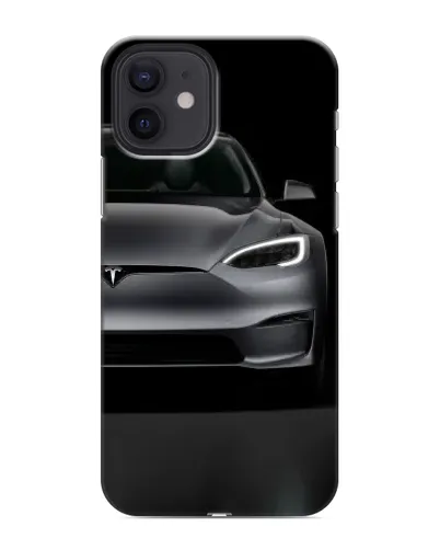 Чохол для iPhone 12 mini з картинкою «Tesla Model S Look»