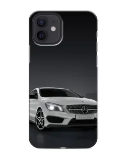 Чохол для iPhone 12 mini з картинкою «Mercedes AMG GT Silver»