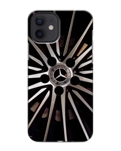 Чехол для iPhone 12 mini с картинкой «Диск Mercedes»