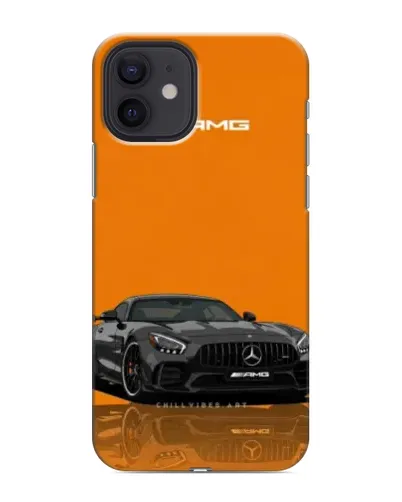 Чохол для iPhone 12 mini з картинкою «Помаранчевий Mercedes AMG» Чохол для iPhone 12 mini з картинкою «Помаранчевий Mercedes AMG»