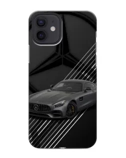 Чохол для iPhone 12 mini з картинкою «Mercedes AMG — графіка»