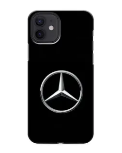 Чохол для iPhone 12 mini з картинкою «Mercedes класичний лого»