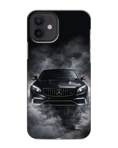 Чохол для iPhone 12 mini з картинкою «Mercedes у диму» Чохол для iPhone 12 mini з картинкою «Mercedes у диму»