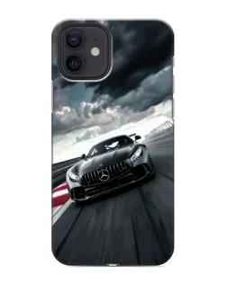 Чохол для iPhone 12 mini з картинкою «Гоночний Mercedes AMG»