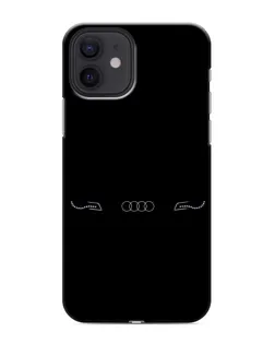 Чохол для iPhone 12 mini з картинкою «Audi — світловий підпис»