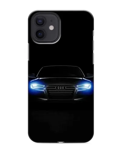 Чохол для iPhone 12 mini з картинкою «Audi в неоні» Чохол для iPhone 12 mini з картинкою «Audi в неоні»