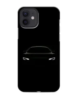 Чохол для iPhone 12 mini з картинкою «Погляд Audi у темряві»