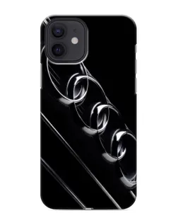 Чохол для iPhone 12 mini з картинкою «Audi — абстрактні кільця»