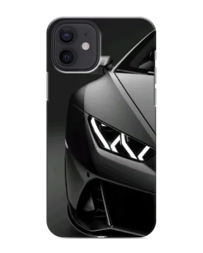 Чохол для iPhone 12 mini з картинкою «Lamborghini фари деталізація»