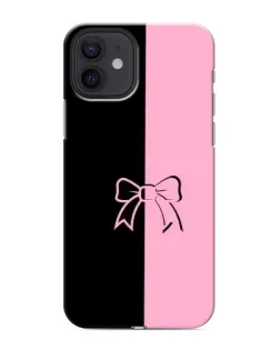 Чохол для iPhone 12 mini з картинкою «Половинки банту»