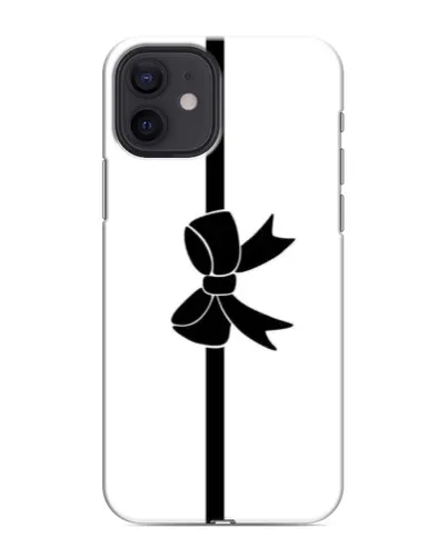 Чохол для iPhone 12 mini з картинкою «Вертикальний бант»