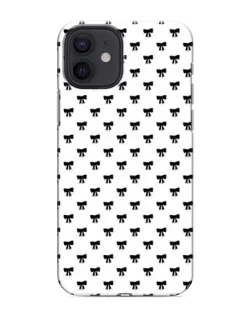Чохол для iPhone 12 mini з картинкою «Міні-бантики»