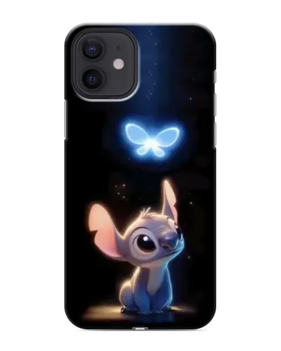 Чехол для iPhone 12 mini с картинкой «Сияющий Стич»