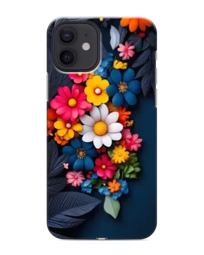 Чохол для iPhone 12 mini з картинкою «Квіткова феєрія»