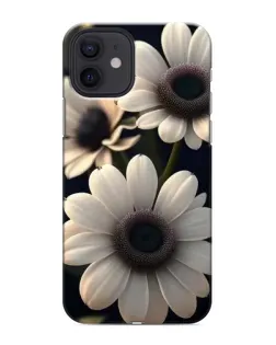 Чохол для iPhone 12 mini з картинкою «Білі маргаритки макро» Чохол для iPhone 12 mini з картинкою «Білі маргаритки макро»