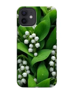 Чохол для iPhone 12 mini з картинкою «Конвалії в зелені» Чохол для iPhone 12 mini з картинкою «Конвалії в зелені»