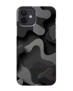 Чохол для iPhone 12 mini з картинкою «Темний абстрактний камуфляж» Чохол для iPhone 12 mini з картинкою «Темний абстрактний камуфляж»