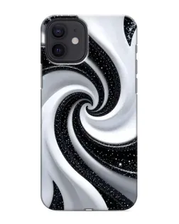 Чохол для iPhone 12 mini з картинкою «Чорно-біла спіраль» Чохол для iPhone 12 mini з картинкою «Чорно-біла спіраль»