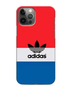Чехол для iPhone 12 Pro Max с картинкой «Ретро блоки Adidas»