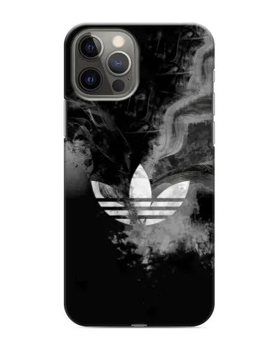 Чехол для iPhone 12 Pro Max с картинкой «Абстрактный дым Adidas»