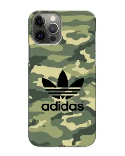 Чехол для iPhone 12 Pro Max с картинкой «Милитари стиль Adidas»
