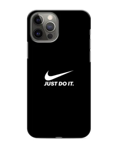 Чохол для iPhone 12 Pro Max з картинкою «Мінімалізм від Nike»