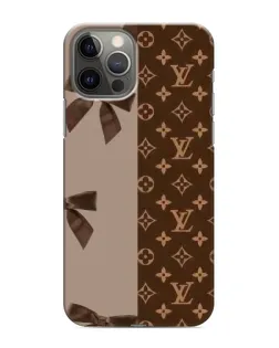Чехол для iPhone 12 Pro Max с картинкой «Louis Vuitton — банты»
