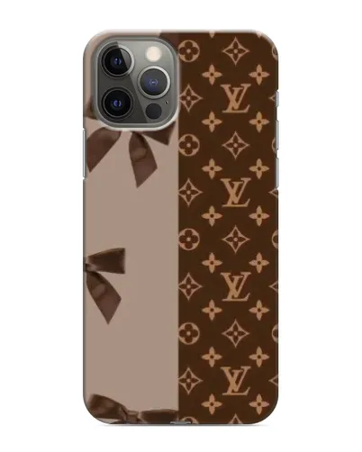 Чехол для iPhone 12 Pro Max с картинкой «Louis Vuitton — банты»