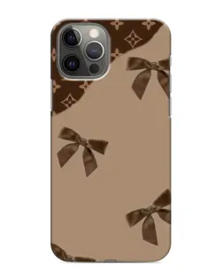 Чехол для iPhone 12 Pro Max с картинкой «LV — кофейный атлас»