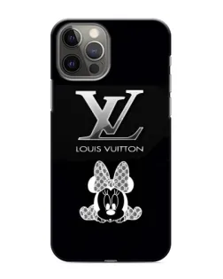 Чехол для iPhone 12 Pro Max с картинкой «LV и Минни Маус»