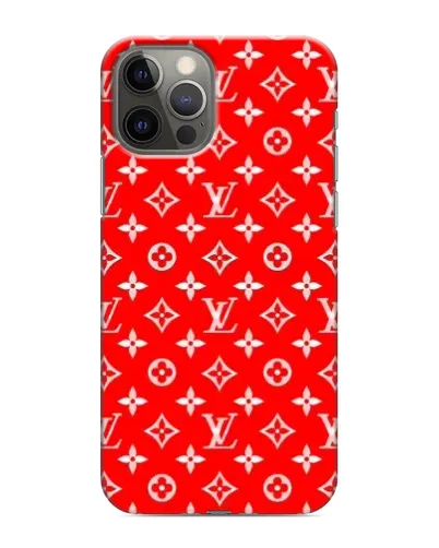Чехол для iPhone 12 Pro Max с картинкой «Яркий паттерн LV»